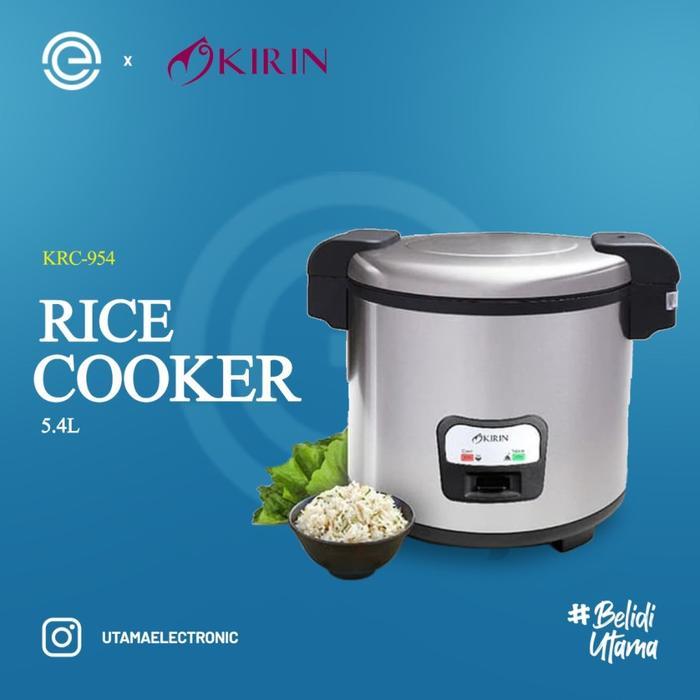 KIRIN Rice Cooker 5.4 Liter KRC-954 - SILVER