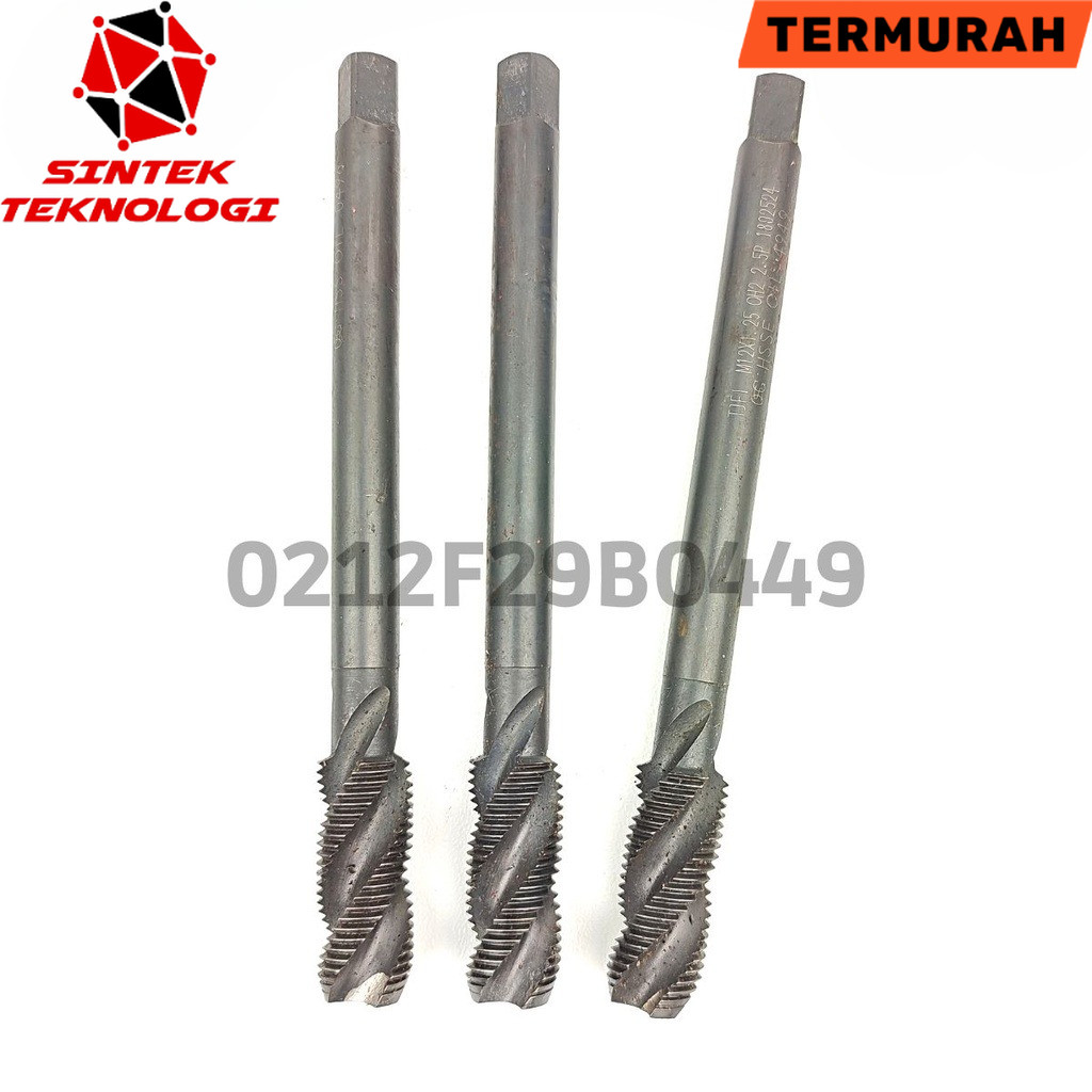 ST Alat Untuk Membuat Ulang Drat Busi Motor Tap Busi Tiger GL Megapro Dll