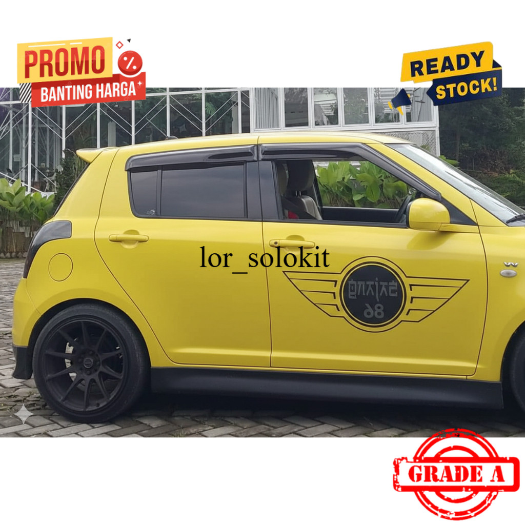 [READY] Bodykit / Sidekirt Kanan Dan Kiri Swift Body Kit