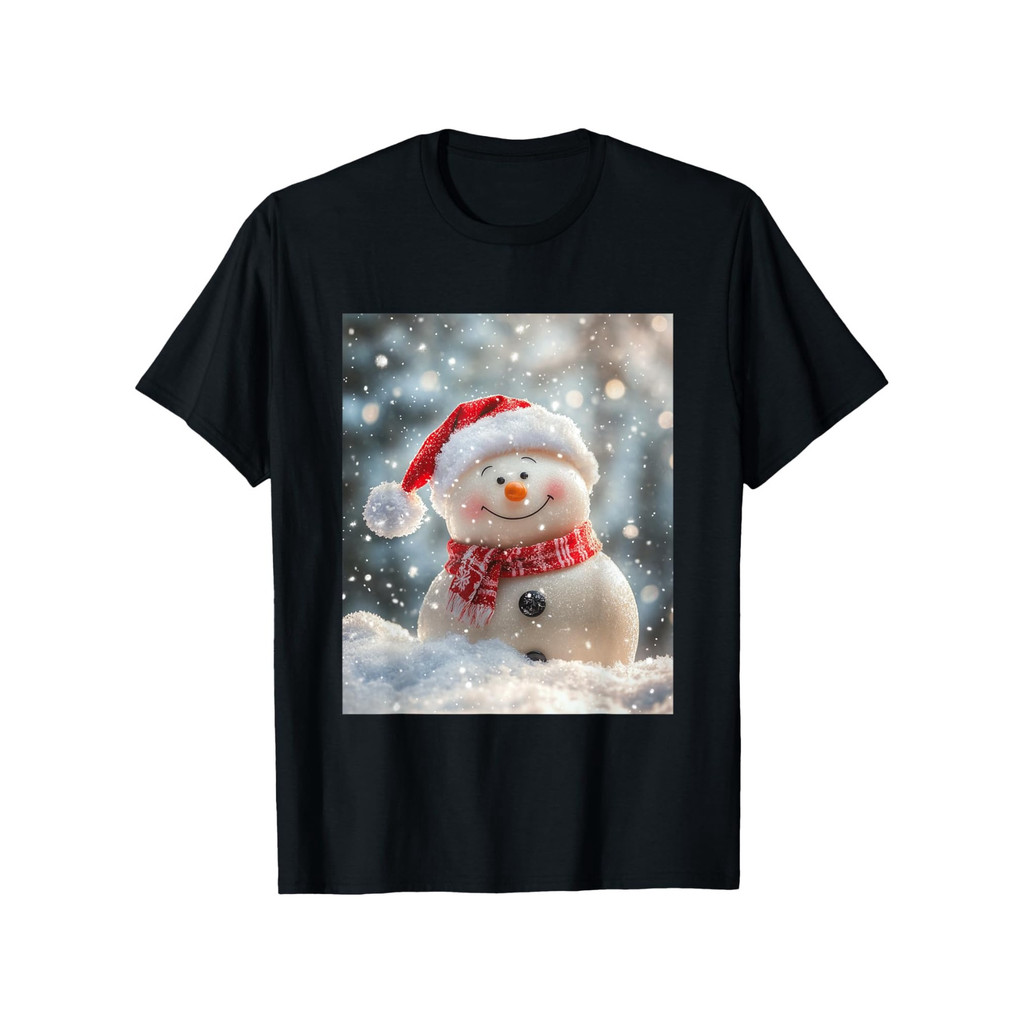 Koleksi Kaos Pria & Keluarga Bertema Unik untuk Berbagai Hari Raya Kaos Natal dengan Gambar Santa Po