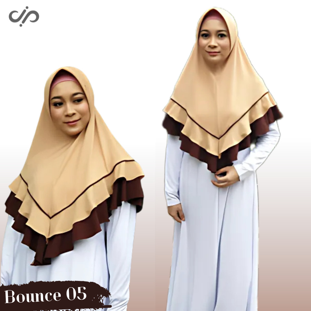 (Flash Sale) Jamilah Hijab Bounce 05: Hijab Instan Bahan Jersey yang Adem