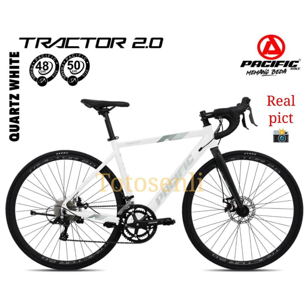 sepeda balap terbaru by pacific sepeda balap roadbike tractor 2.0