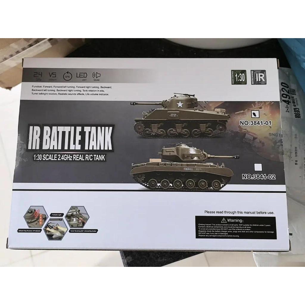 130 Tanks Henglong Sherman Vs Pershing Infrared Battle Tanks 24ghz Rc Battling Panzer Remote Control