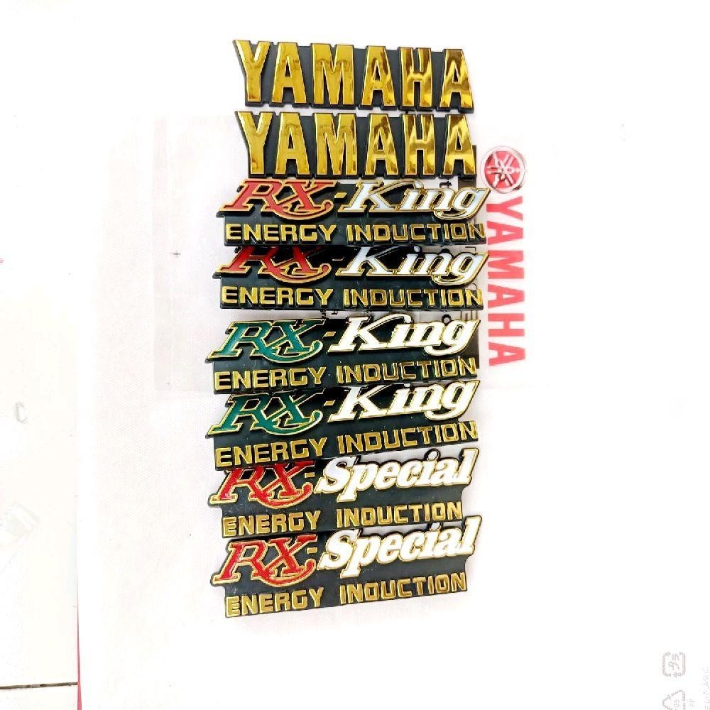 EMBLEM TANGKI DAN BOK AKI RX KING RX SPESIAL