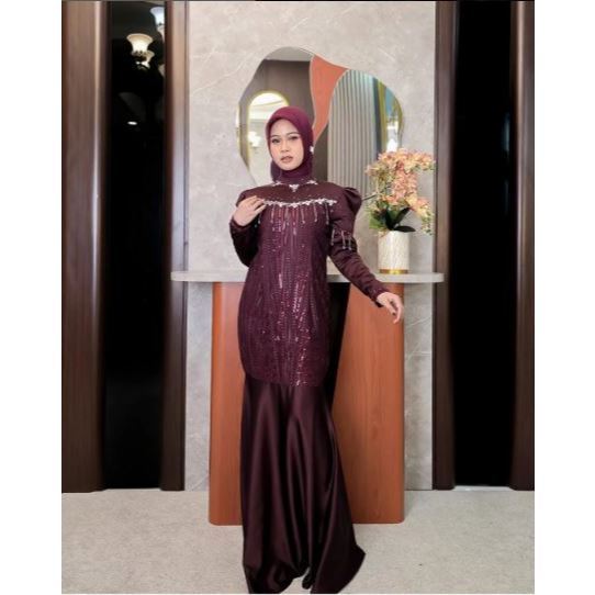 ARSHILLA DRESS BV - DRESS PESTA DRESS KONDANGAN GAMIS MODERN TERBARU - KONVEKSI