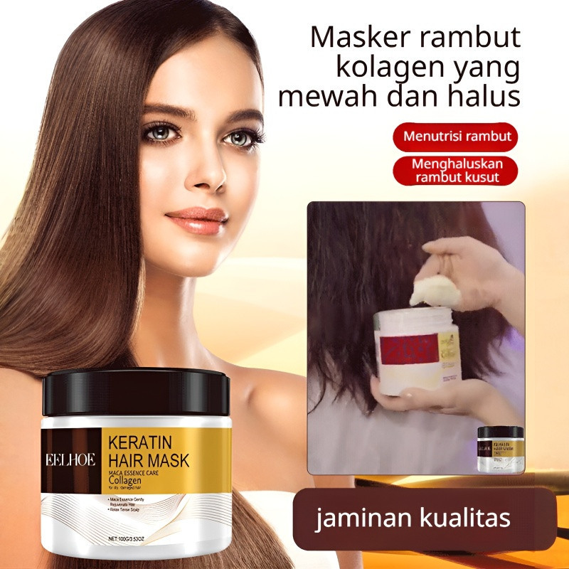 Perbaikan Instan Rambut Kering & Rusak Masker Rambut Kolagen Intensif - Perbaikan Rambut Rusak/Maske