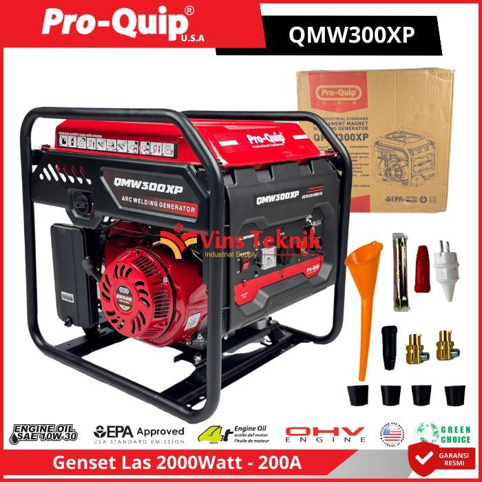 ProQuip QMW300XP QMW 300 Mesin Genset Las Welding Generator Mesin Las 200A Mesin Genset 2000Watt