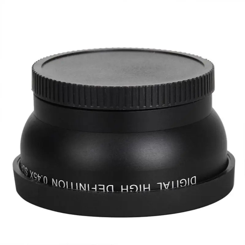 Lightdow 58MM 0.45x Wide Angle Lens + Macro Lens for Cannon 5D/60D/ 70D/ 450D / 500D /1000D/ 550D / 