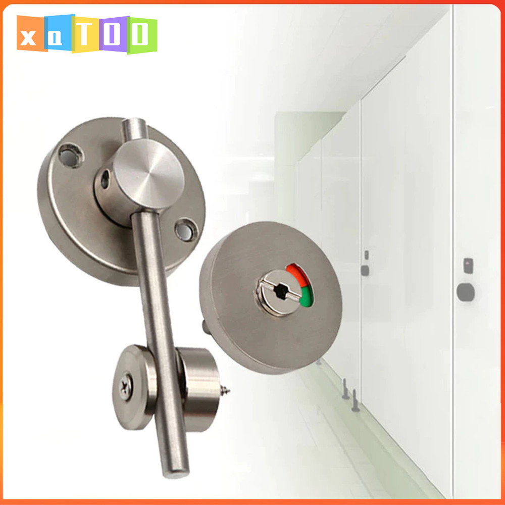 Kunci Indikator Pintu Kaca Kamar Mandi  / Grendel Indikator Toilet/Kunci Cubicle Toilet Indicator Lo