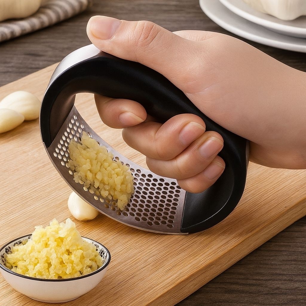 Alat Penghancur Bawang putih / Garlic Crusher Presser / Alat Cincang Geprek Bawang Putih Multifungsi