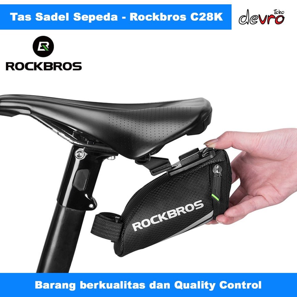 Tas Sepeda Mini Bicycle Saddle Rear Bag - Tas Sadel Sepeda - ROCKBROS C28K