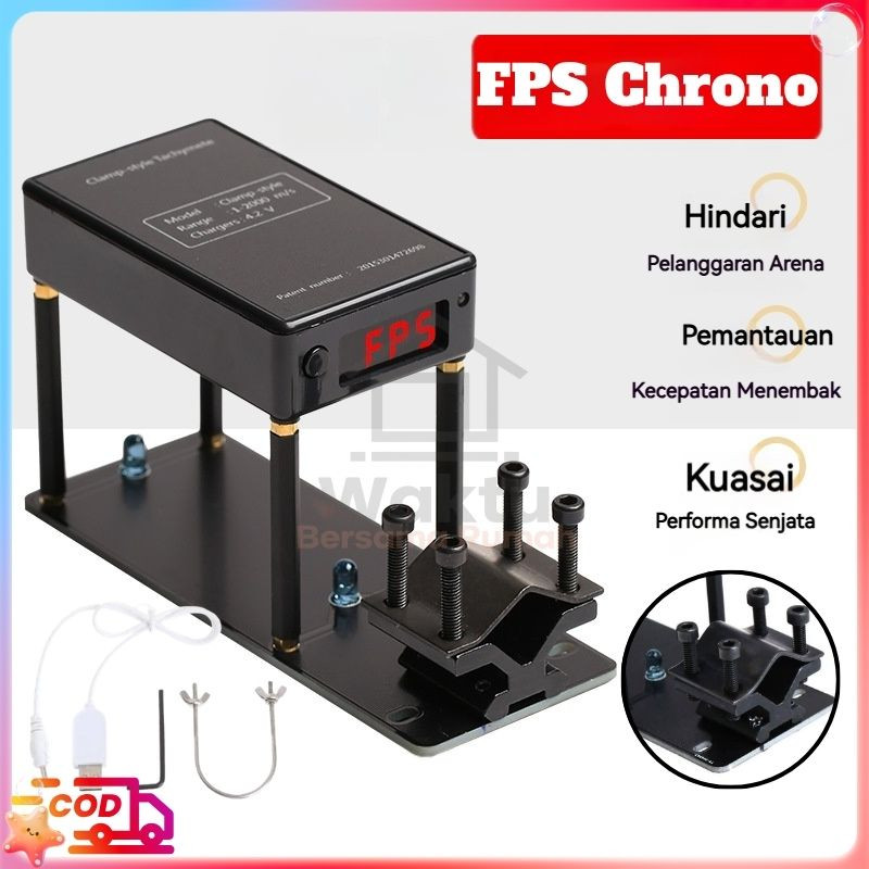 [COD] Chrono HT X3006 Wifi Version 2026 Original Hante 100% Alat Ukur Kecepatan FPS Chronograph HT-X