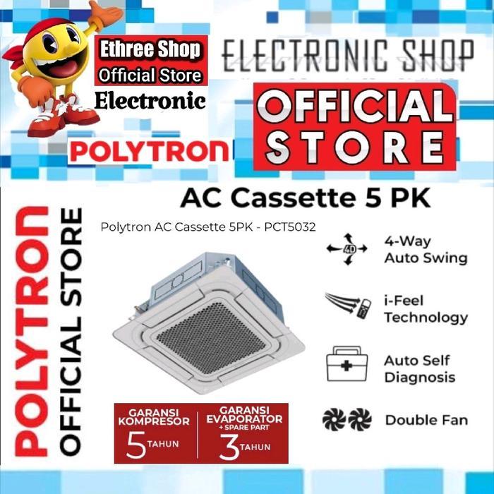 MEGA SALE Polytron Pct5032 Ac Cassete 5 Pk New -.pct 5032