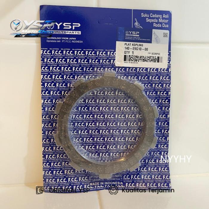 Plat Kopling Set Scorpio YSP-5BP Original FCC