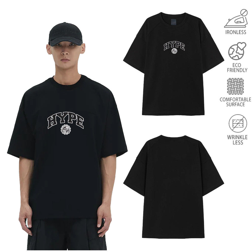 Juun.J Available men women tshirt cotton Hype Retro Rhythm:  --Asian Sizekaos pria distro pria kaos 