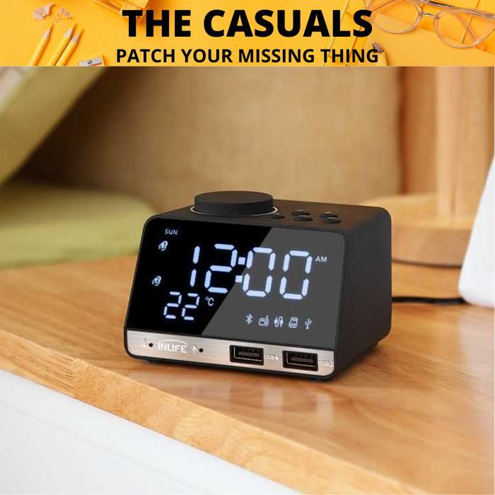 Best Seller jam digital / jam dinding digital / jam digital meja baterai usb - model 1