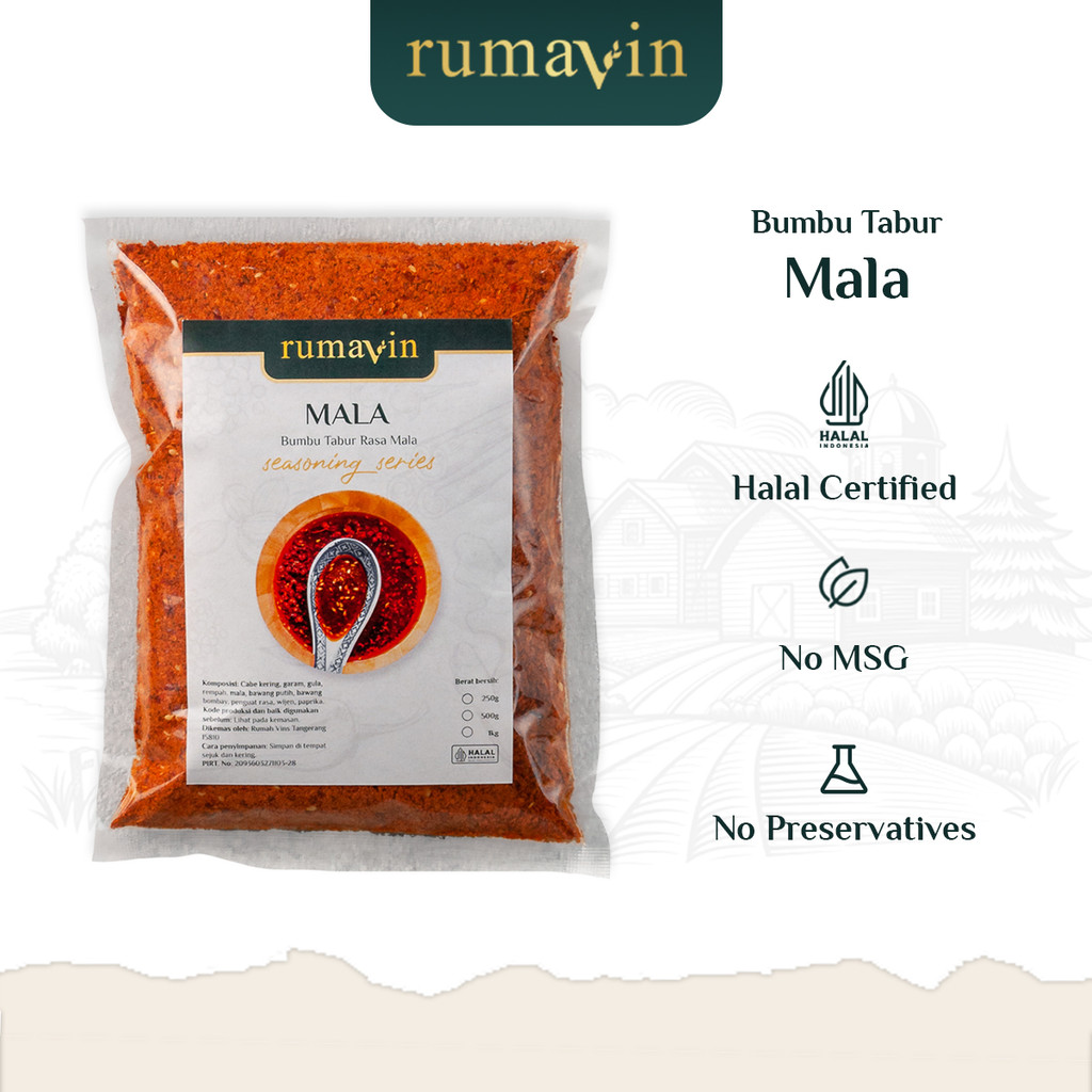 Rumavin - Bumbu Tabur Premium Mala No MSG