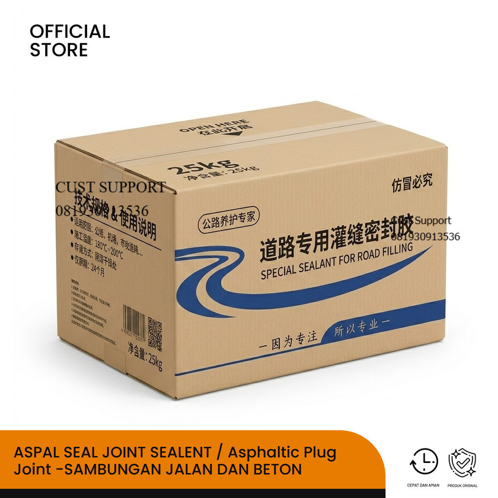 ASPAL SEAL JOINT SEALENT / Asphaltic Plug Joint -SAMBUNGAN JALAN DAN BETON