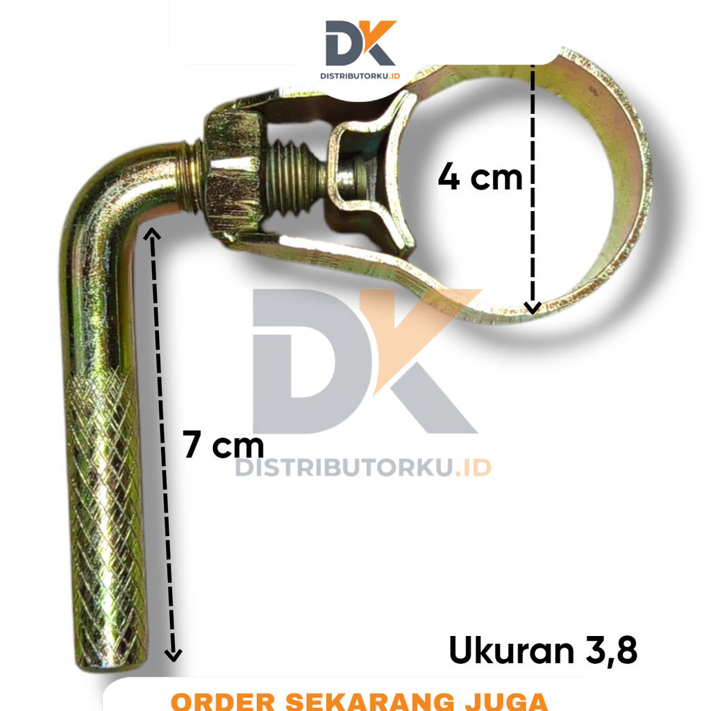 KLEM FIBER EGREK SAWIT UKURAN 3,8 SUPER MURAH (DISTRIBUTORKU.ID)