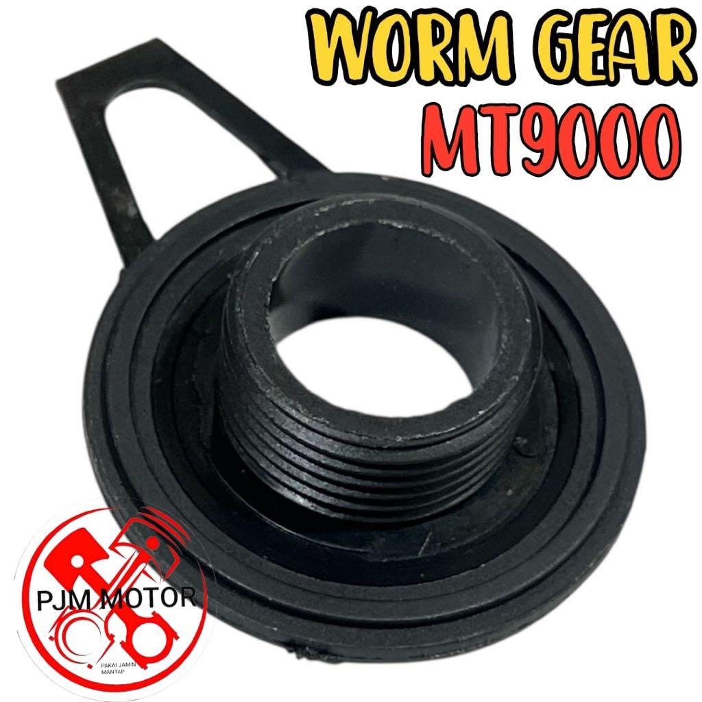 MT9000 WORM GEAR - gigi pompa oli mesin chainsaw Sinso montana 9000