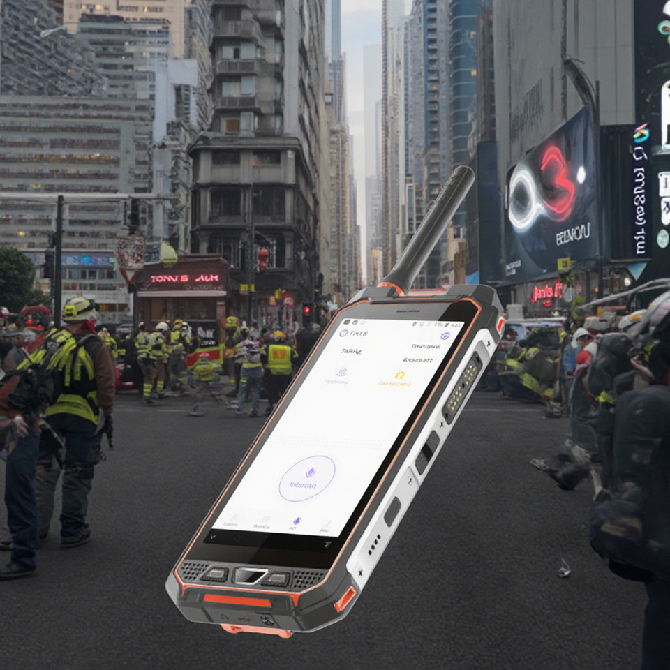 AORO M5 Android 81 Cheap Android Phones Use LTE DMR PPT+POC Double Walkie Talkie Smartphone Rugged M