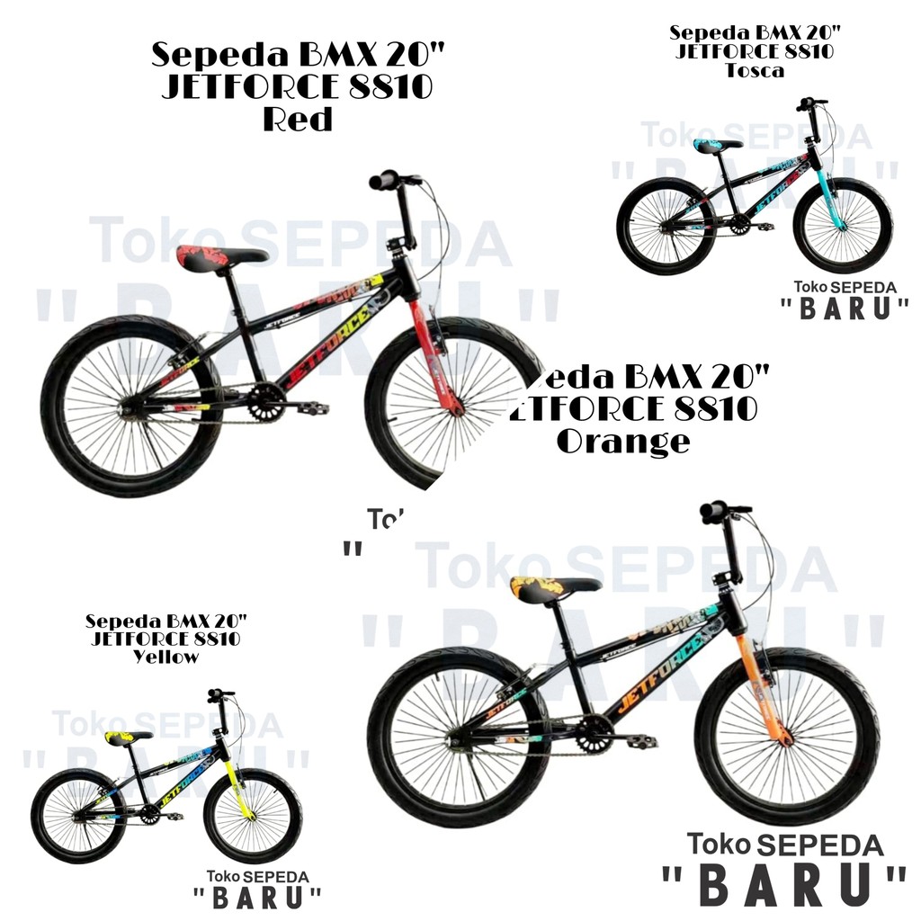 TB - Sepeda BMX JETFORCE 8810 Ukuran 20 Inch