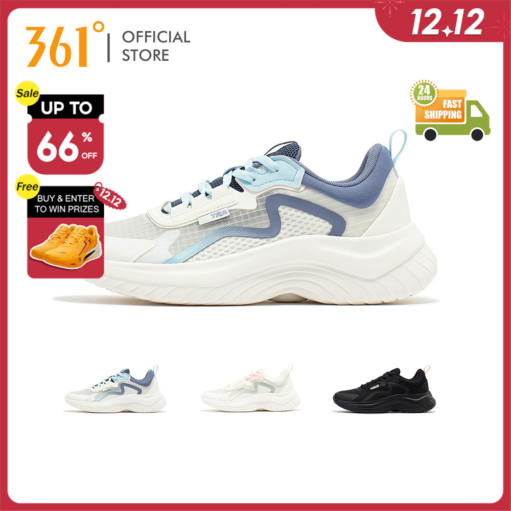 361 Degrees Soft Step 1.0 SE Sepatu sneakers wanita | Sepatu casual | Sepatu olahraga 682322205F