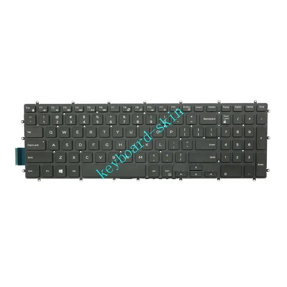 backlit no backlit US Keyboard for Dell P66F P66F001 P72F P72F002 P75F P75F002 P75F003 P32E P32E001 