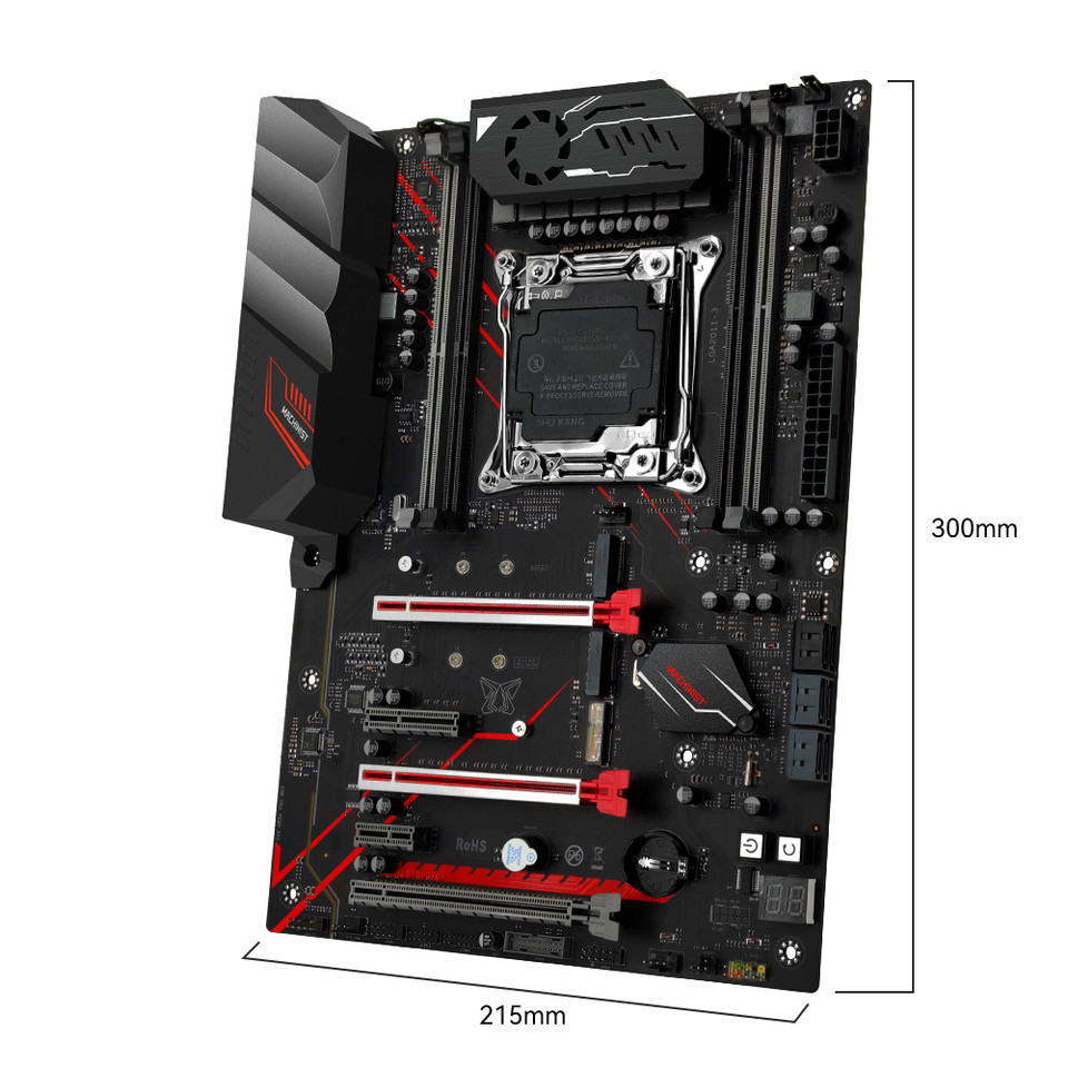 MACHINIST X99 Motherboard Set Kit Xeon E5 2680 V4 CPU Processor 4x8G=32GB DDR4 RAM Support TPM20 M2 