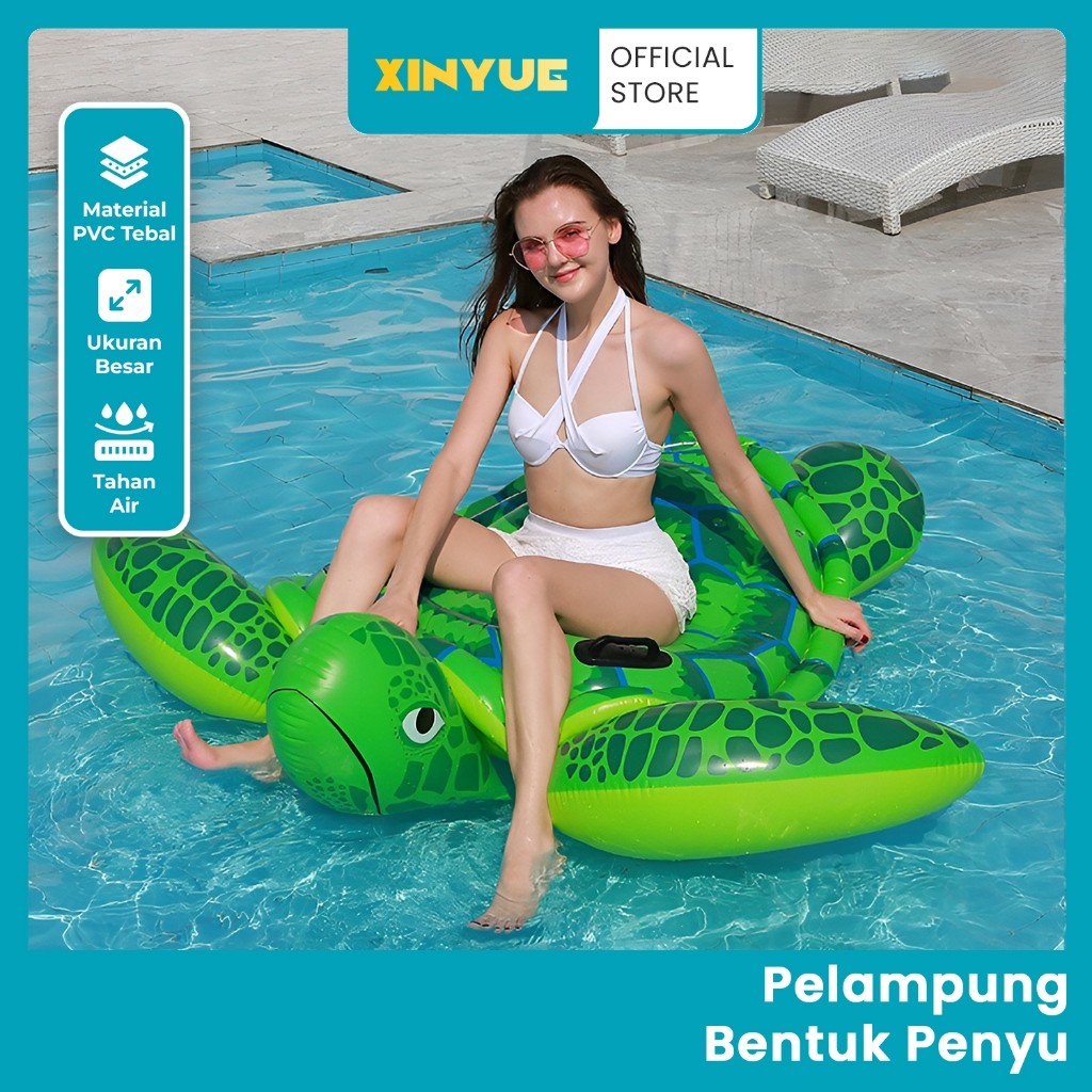 Xin Yue - Pelampung Renang / Ban Renang / Pelampung Anak / Pelampung Dewasa / Pelampung Penyu Hijau