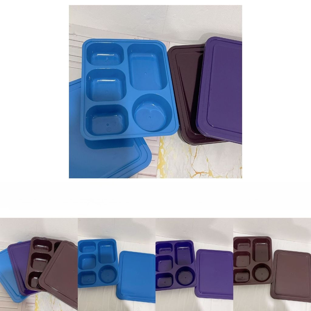 KIDDAILY TEMPAT MAKAN PLASTIK 5 SEKAT