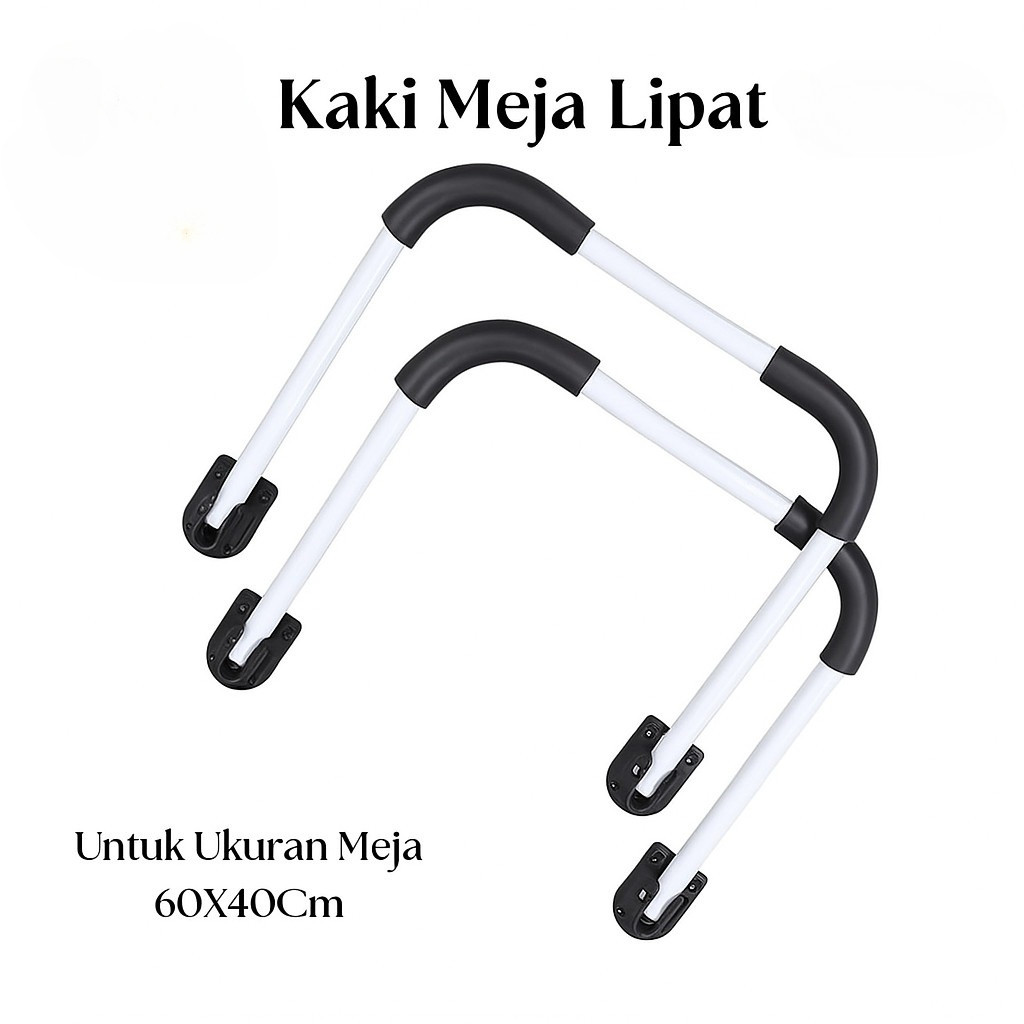 Kaki meja lipat laptop / Peretelan meja laptop / Sparepart Meja belajar