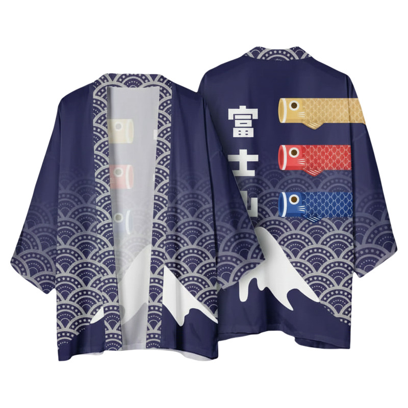 JUBAH NKIMONO LOOSE BLACKKASUAL ANIME HARAJUKU KIMONOENISEX STREEWEAR COSPLAYER