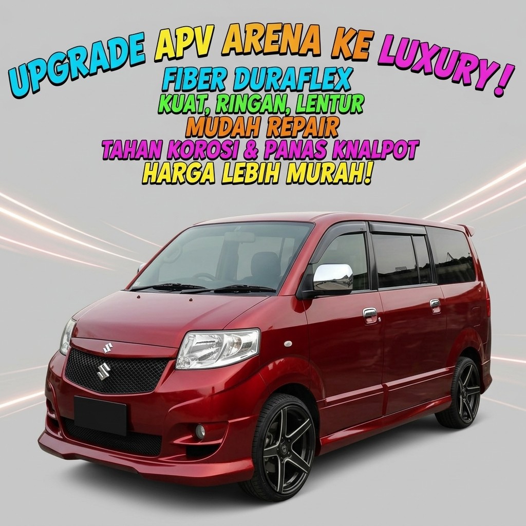 BUMPER SUZUKI APV LUXURY 1  BODYKIT APV ARENA UPGRADE LUXURY 1
