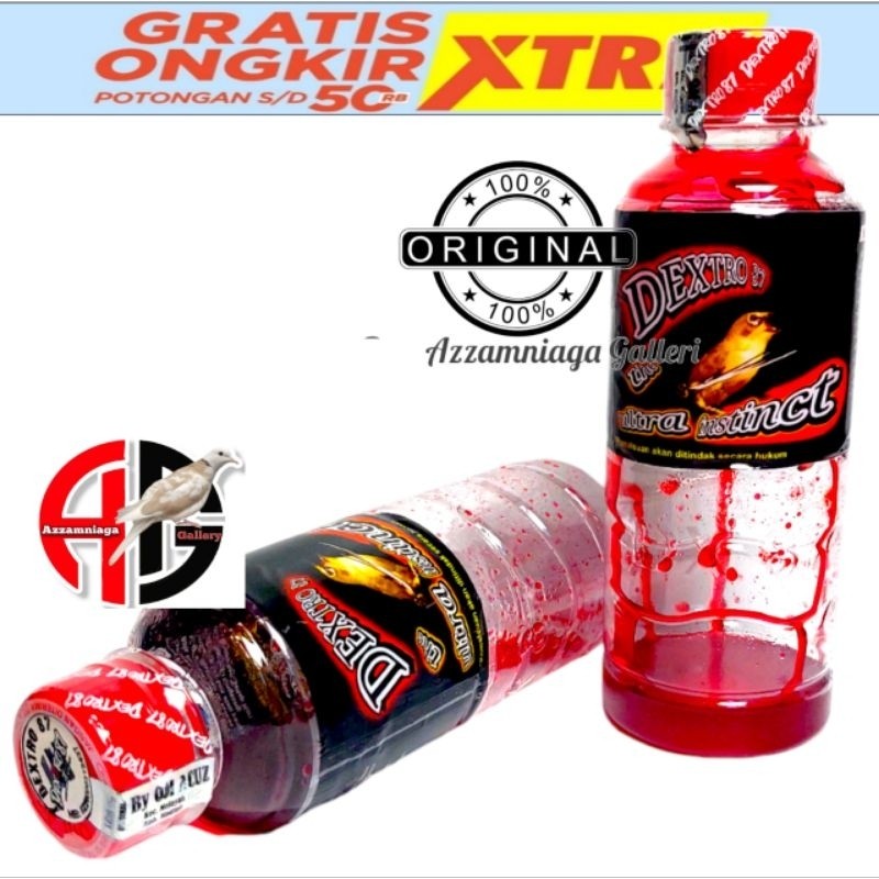 Termurah DEXTRO 87 PLECI ORIGINAL VITAMIN PLECI PRODUK OM ACUZ ORIGINAL DEXTRO 87 TUTUP MERAH