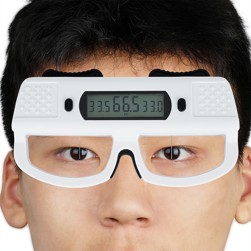 Alat Ukur Titik Fokus Mata PD Meter Digital / PD Meter Digital untuk Mengukur Jarak Pupil Mata / Ala