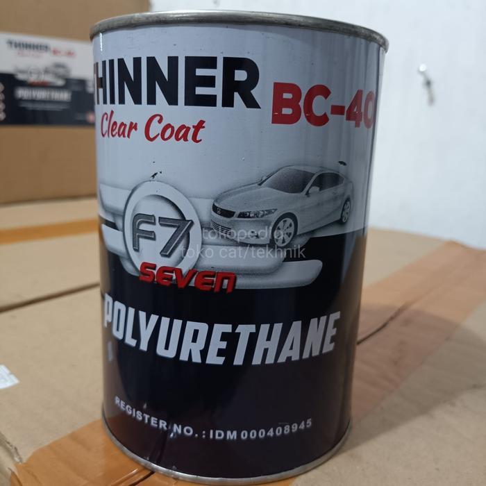 Thinner PU F7 BC-40 / Tiner Clear coat - 1 Kaleng