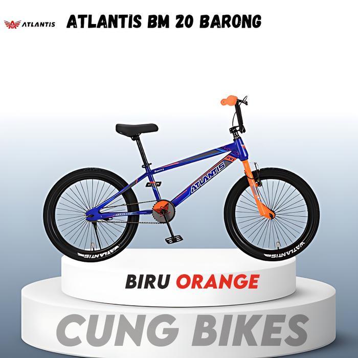 Sepeda Anak BMX 20 Inch ATLANTIS BARONG Rem Torpedo stang rotor