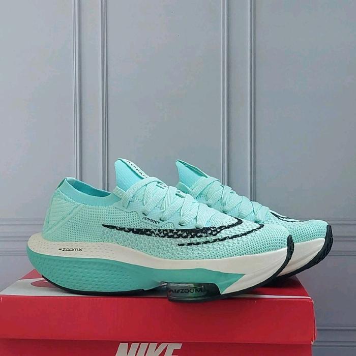 Sepatu Alphafly Running Air Zoom MINT CORAK Aphafly Next 2 Import Vietnam Sneakers Lari Cacual Outdo