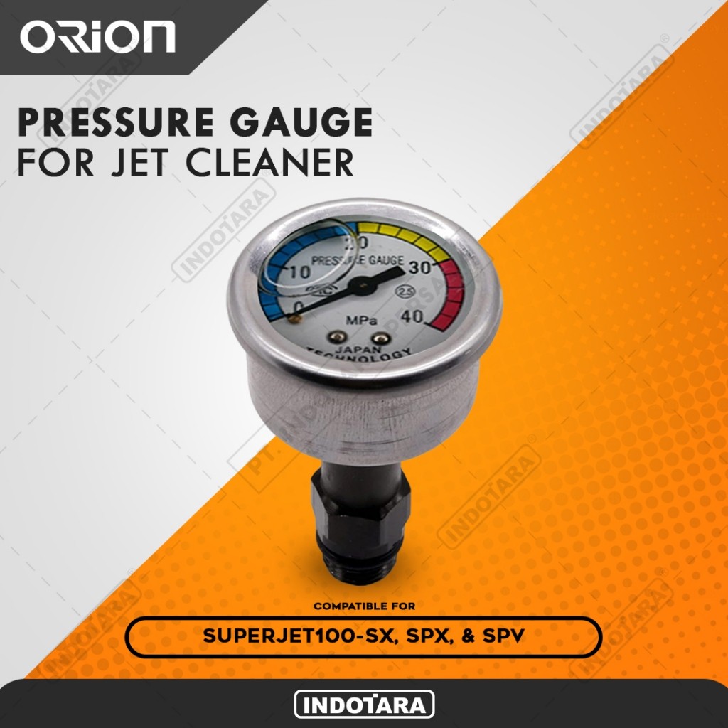 Pressure Gauge For Orion Superjet 100SX, SPX, & SPV