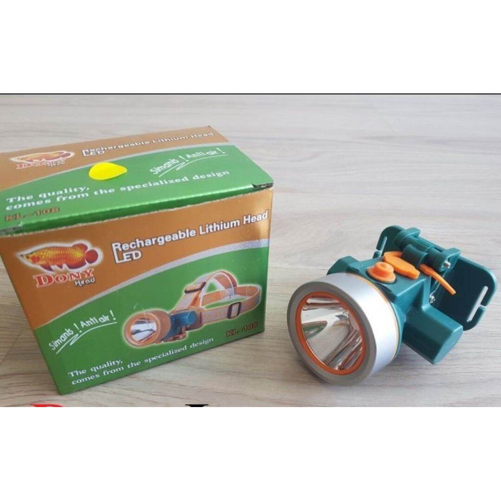 Senter Kepala Dony KL-108 Cahaya Putih /Headlamp Dony 5 Watt