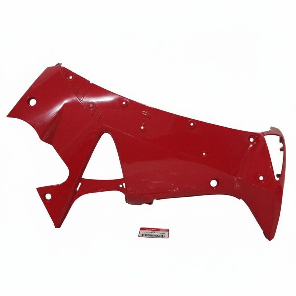 COD Sayap Tebeng Legshield Dalam Kiri Merah Honda Supra X 125 Lama Old Original ASLI - murahsayang