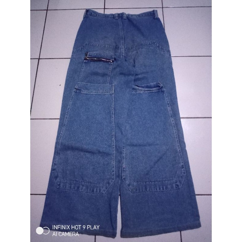 Jeans Baggy y2k Big Pocket