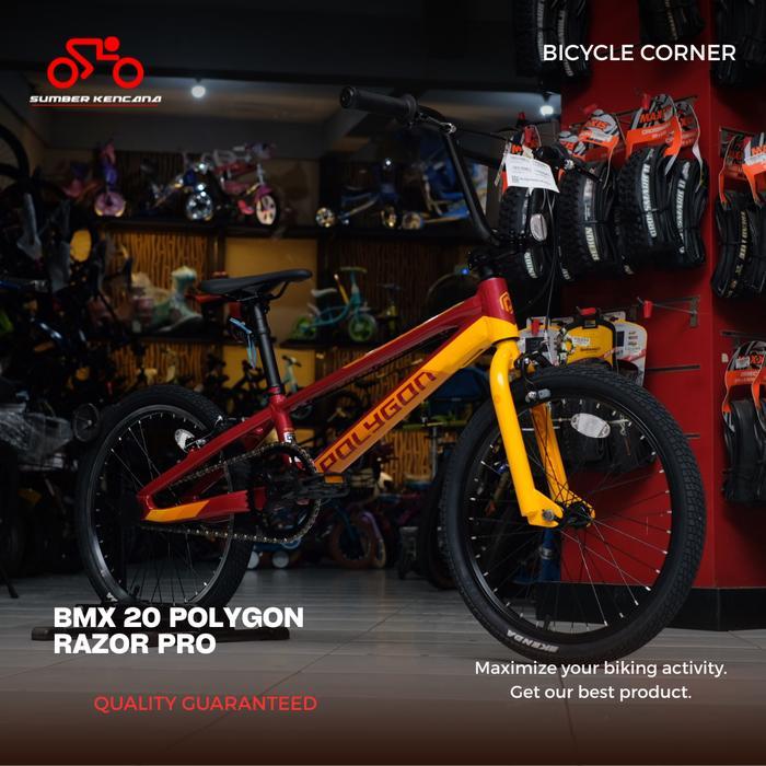 SEPEDA BMX 20 POLYGON RAZOR PRO - RED