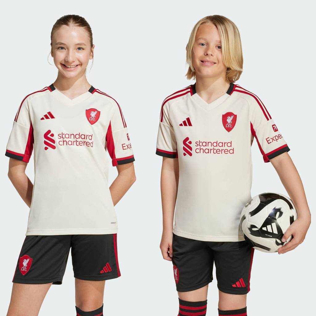 adidas Football Liverpool FC 25/26 Away Jersey Unisex White JV6453