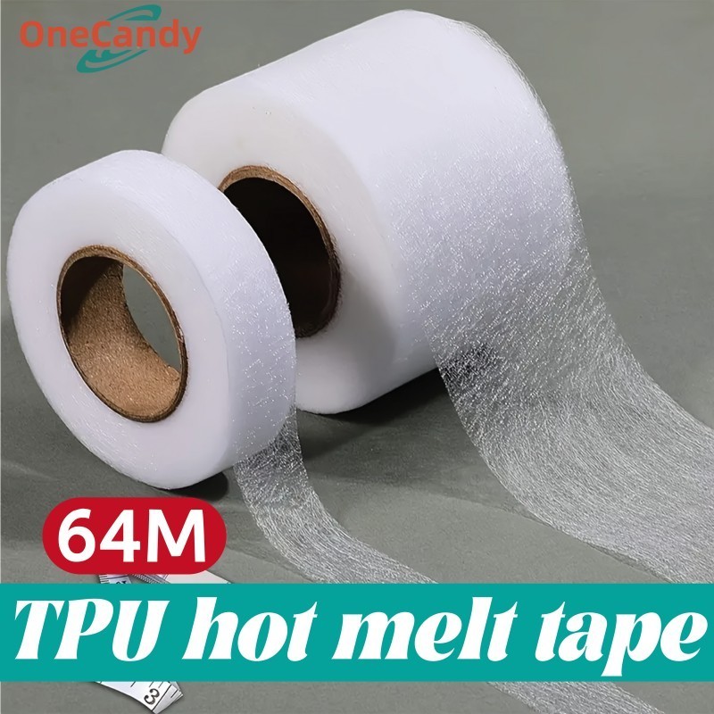 Lem Kain 2 Sisi Lem Sum Lebar 1CM/2CM/3CM Lem Sum Perekat Kain 2 Sisi Lem Textile Som Double Tape Ka