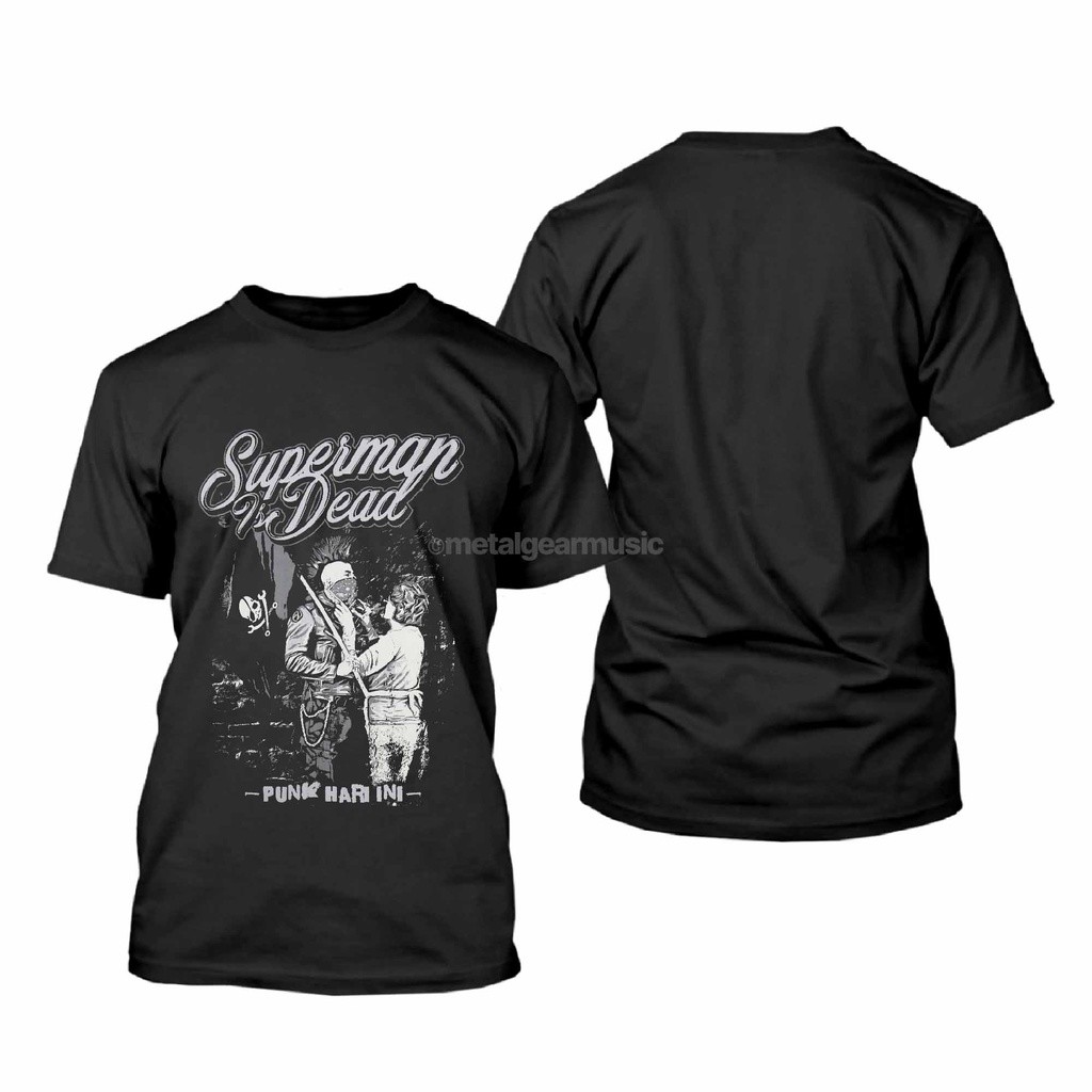 Original  Superman Is Dead - Punk Hari Ini Tshirt