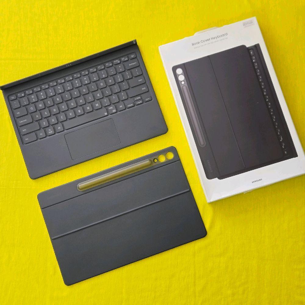 KEYBOARD SAMSUNG TAB S9+ plus | S9 Fe+ | s10+ Plus Trackpad Ori 12.4 inch Second Bekas