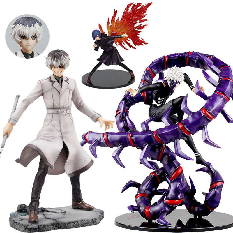 ARTFX J Tokyo Ghoul Haise Sasaki Anime Figure Kaneki Ken Action Figure Touka Kirishima Figurine Coll