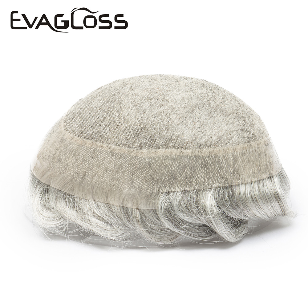 Australia Toupee Men Lace PU Base Wig For Men Male Hair Prosthesis Breathable Man Wig Capillary Pros